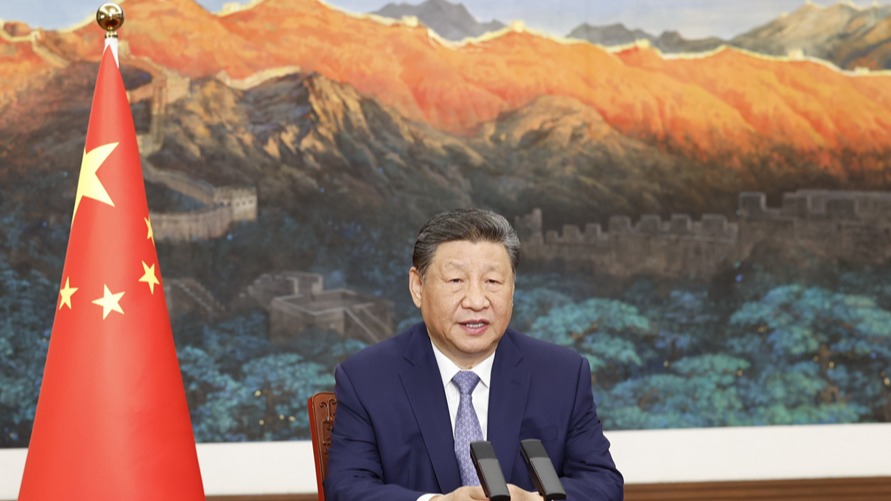 习近平向气候和公正转型领导人峰会发表致辞