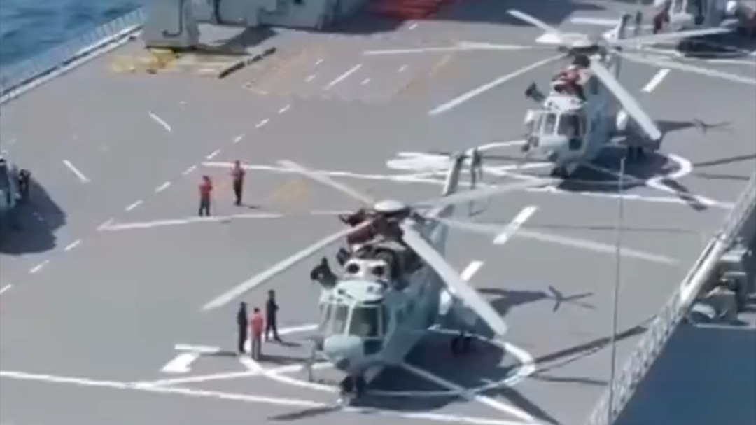 来自大国重器的浪漫！直升机：这地儿真宽敞~